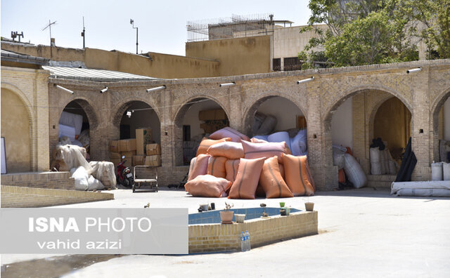 عدم توجه غرفه داران کاروان سرای سردار به اخطاریه های آتش نشانی