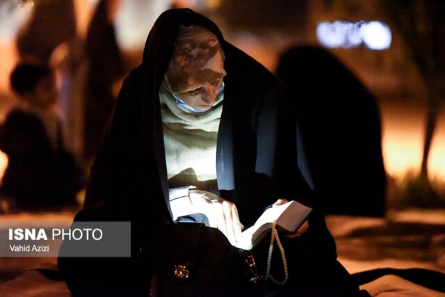 احیای شب بیست و سوم ماه مبارک رمضان در بجنورد