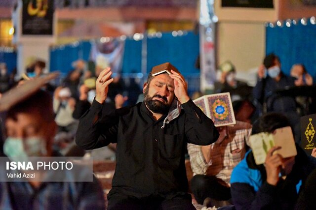 احیای شب بیست و سوم ماه مبارک رمضان در بجنورد