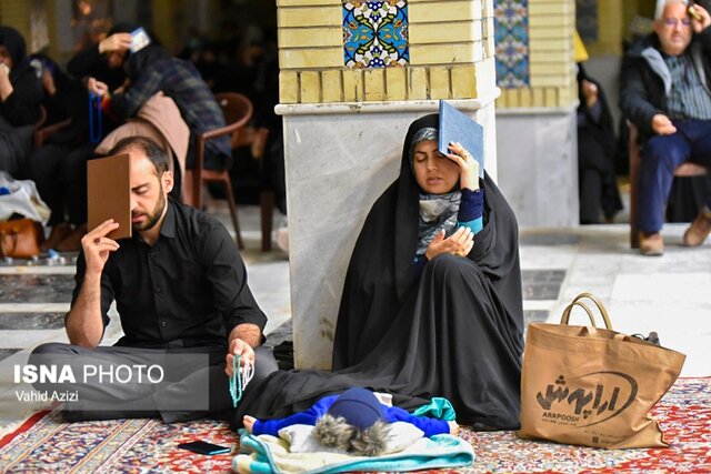 احیای شب بیست و سوم ماه مبارک رمضان در بجنورد