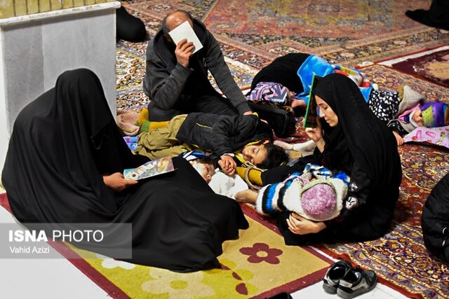 احیای شب بیست و سوم ماه مبارک رمضان در بجنورد