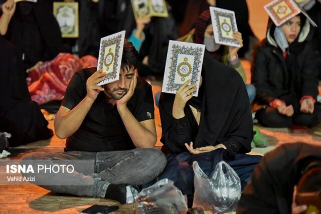 احیای شب بیست و سوم ماه مبارک رمضان در بجنورد