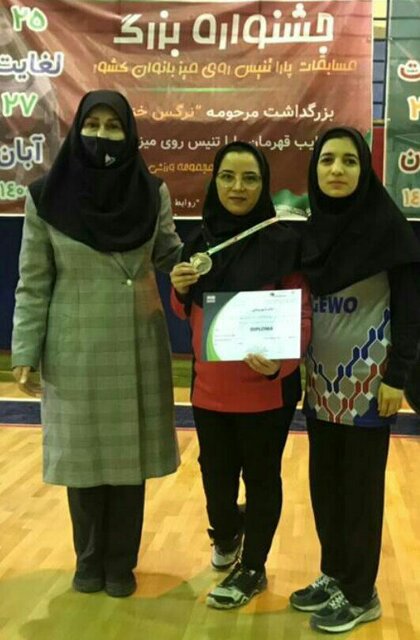 اعزام بانوی پاراتنیس روی میز خراسان شمالی به مسابقات انتخابی تیم ملی