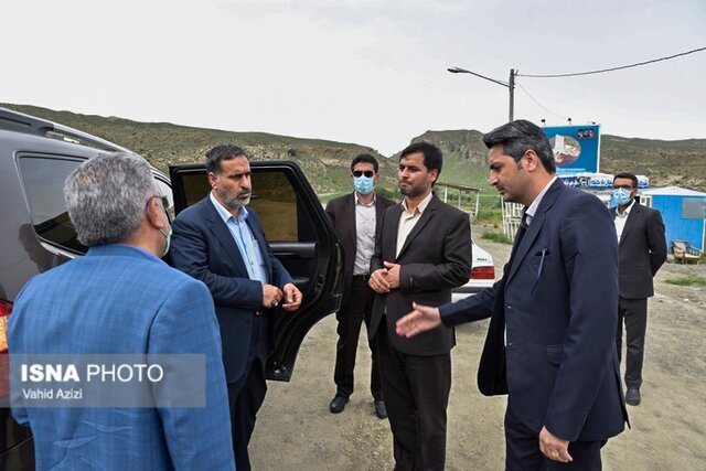 بازدید از آب سدهای شهرستان راز و جرگلان