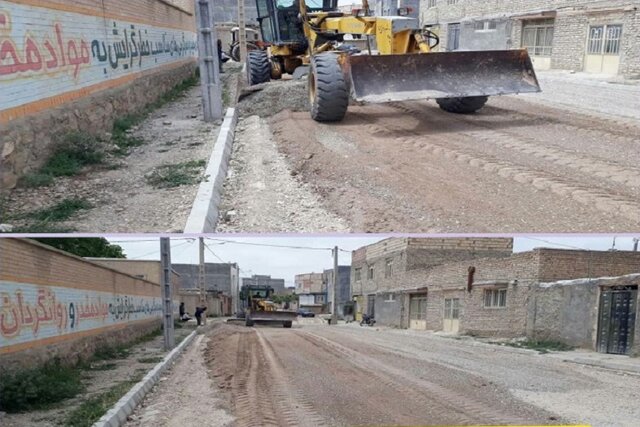 آغاز زیرسازی محلات کم برخوردار بجنورد برای مرمت آسفالت