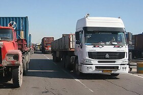حمل بیش از ۷۰۰ هزار تن کالا از مبادی شهرستان های خراسان شمالی طی امسال