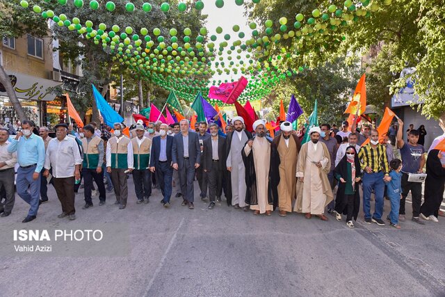 کاروان شادی و جشن عید غدیر در بجنورد