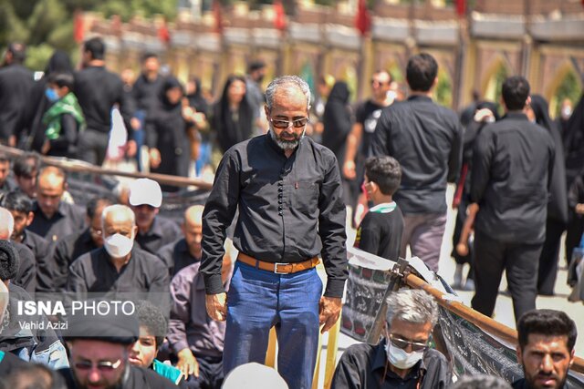 برگزاری نماز ظهر عاشورای حسینی در بجنورد