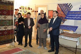 افتتاح ۴ کارگاه‌ تولید صنایع‌دستی در مرکز بجنورد