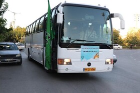 اعزام موکب از شهرداری بجنورد برای خدمت رسانی به زائران کربلا