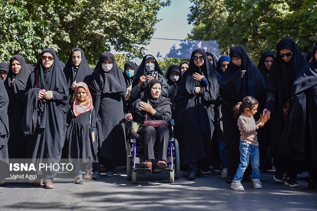 مراسم پیاده روی دلدادگان اربعین حسینی در بجنورد