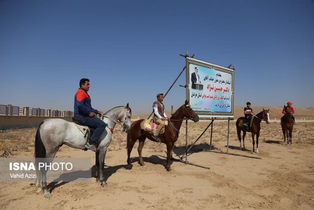 کلنگ زنی نخستین پیست اسب دوانی خراسان شمالی در بجنورد
