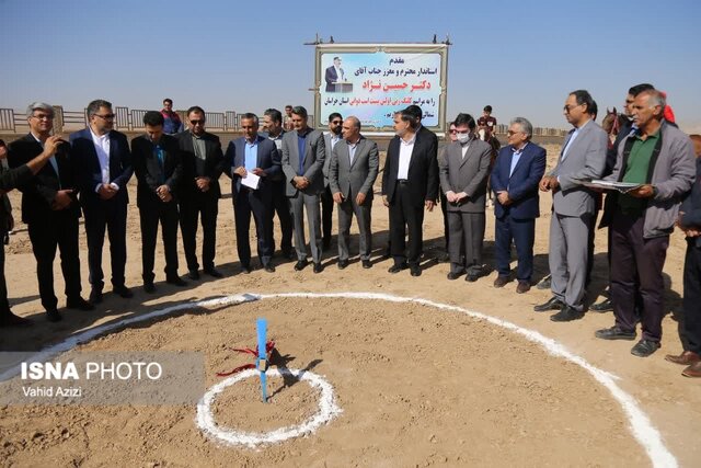 کلنگ زنی نخستین پیست اسب دوانی خراسان شمالی در بجنورد