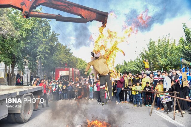 برگزاری راهپیمایی ۱۳ آبان ماه در بجنورد