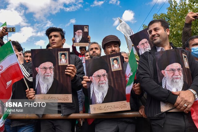 برگزاری راهپیمایی ۱۳ آبان ماه در بجنورد