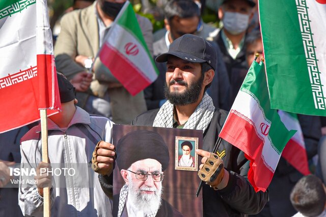 برگزاری راهپیمایی ۱۳ آبان ماه در بجنورد