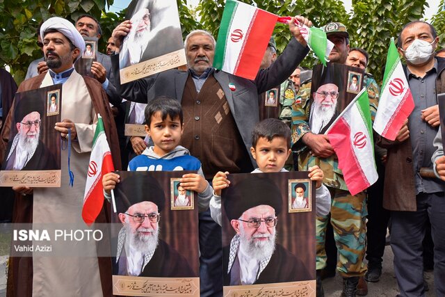 برگزاری راهپیمایی ۱۳ آبان ماه در بجنورد