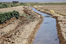 هدر رفت ۵۰ درصدی آب توسط کانال های انتقال آب کشاورزی در خراسان شمالی