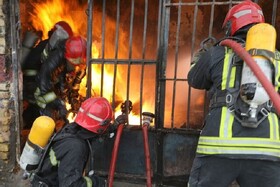 سوختگی شدید ۵ نفر به دنبال انفجار کپسول در انبار ضایعاتی گچساران