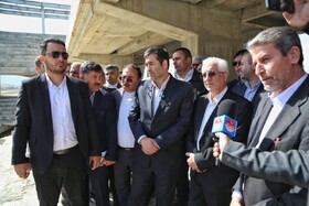 بازدید وزیر ورزش و جوانان از پروژه‌های نیمه‌تمام ورزشی خراسان شمالی