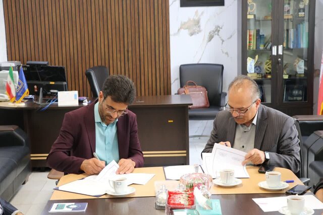 امضای تفاهمنامه مولدسازی بین دانشگاه علوم پزشکی و جهاد دانشگاهی خراسان شمالی