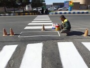 تجهیز و ایمن‌سازی معابر یزد در آستانه مهر/اختصاص ۴.۲ میلیارد تومان برای خط‌کشی مقابل مدارس