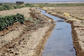 هدررفت ۴۰ درصدی آب در کانال‌های خاکی انتقال آب در خراسان شمالی
