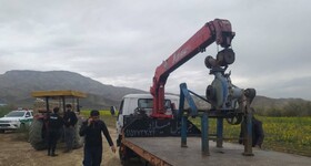 ۲۲ دستگاه موتور پمپ برداشت غیرمجاز آب سطحی در خراسان شمالی توقیف شد