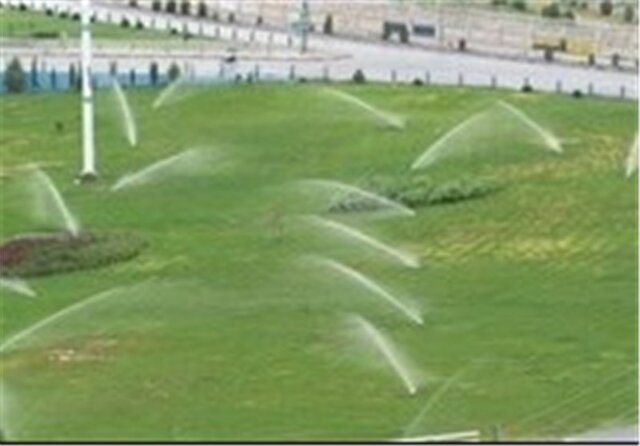 مکانیزه شدن ۲۰ درصد از سیستم آبیاری فضای سبز بجنورد طی امسال