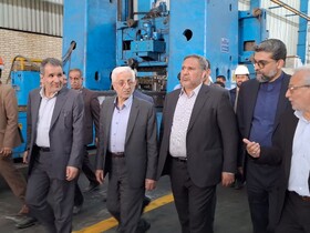 بازدید معاونین وزارت صنعت و معدن از صنایع خراسان شمالی 
