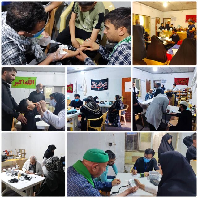 ارائه بیش از ۵۰۰۰ خدمت درمانی به زائران اربعین توسط تیم سلامت خراسان شمالی