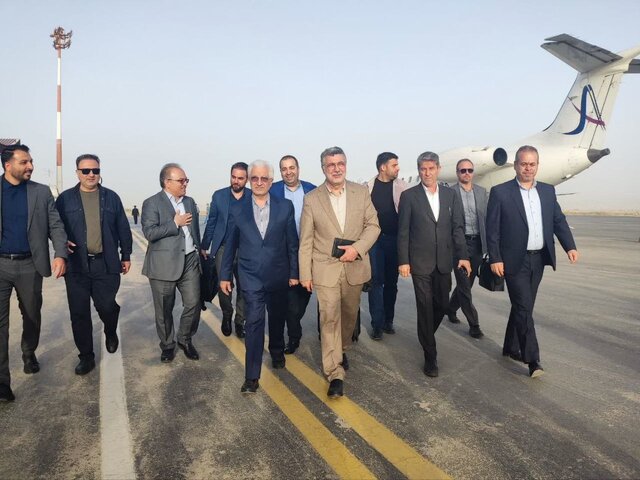 وزیر بهداشت، درمان و آموزش پزشکی وارد بجنورد شد
