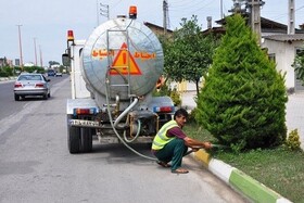 تلاش شهرداری بجنورد برای استفاده از پساب به منظور آبیاری فضای سبز شهر
