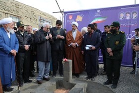افتتاح پروژه آبرسانی به روستای امام‌دره در شهرستان راز و جرگلان