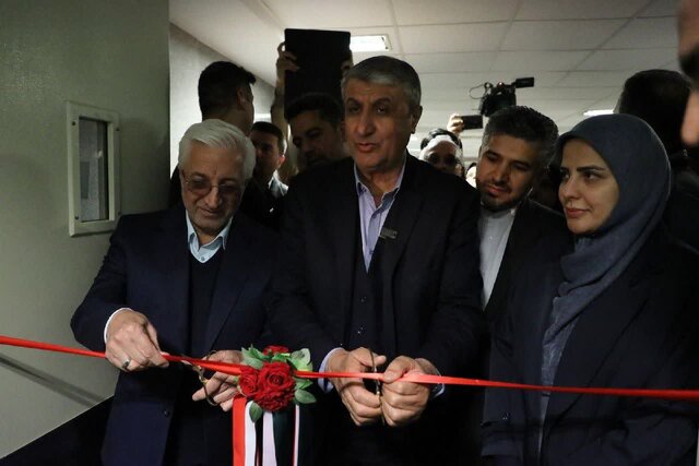 افتتاح کلینیک زخم در شیروان با حضور رئیس سازمان انرژی اتمی
