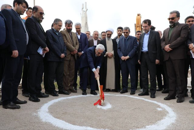 آیین کلنگ‌زنی یک پروژه تقاطع غیرهمسطح در بجنورد برگزار شد