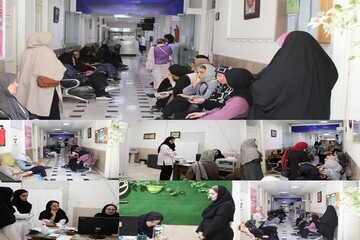 غربالگری سرطان پستان ۲۱۰ نفر توسط جهاد دانشگاهی خراسان شمالی