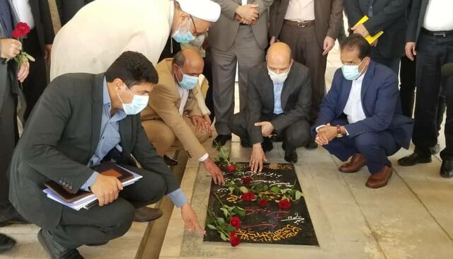 وزیر نیرو وارد شهرستان دشتی شد