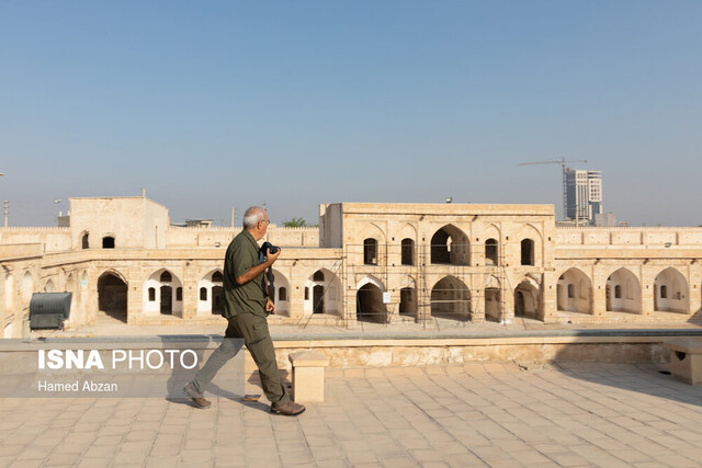 کارشناس یونسکو کاروانسرای مشیرالملک برازجان را ارزیابی کرد
