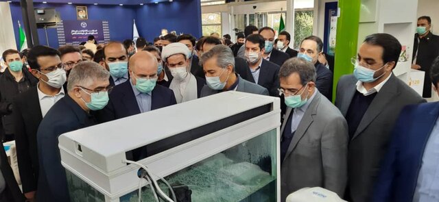 بازدید رئیس مجلس از غرفه دستاوردهای جهاددانشگاهی بوشهر بازدید رئیس مجلس از غرفه دستاوردهای جهاددانشگاهی بوشهر