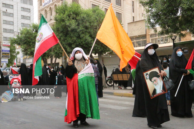 گزارش تصویری/ حضور حماسی مردم «بوشهر» در روز جهانی قدس