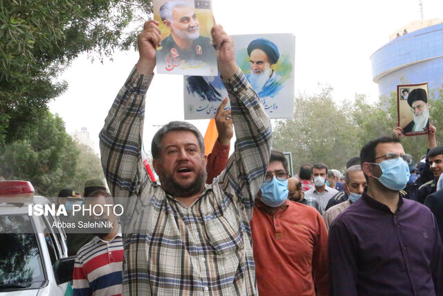 گزارش تصویری/ حضور حماسی مردم «بوشهر» در روز جهانی قدس