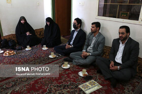 دیدار جهادگران جهاددانشگاهی بوشهر با خانواده شهیدان ذبیحی