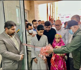 افتتاح تاسیسات آبرسانی دلوار و ۴ پروژه عمرانی شهرداری اهرم