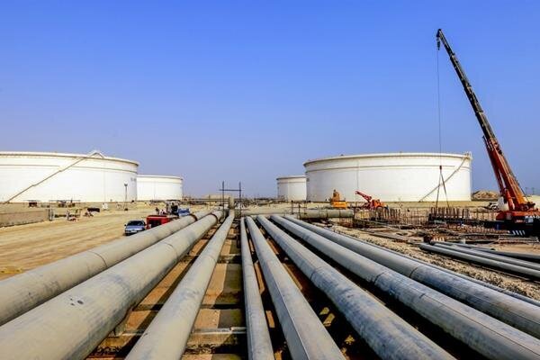افتتاح خط‌ لوله انتقال میعانات گازی پالایشگاه‌های پارس جنوبی