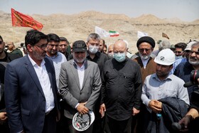 بازدید رئیس مجلس از سد دالکی دشتستان