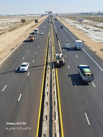 ایمن سازی پرترددترین محور استان بوشهر  تکمیل می‌شود