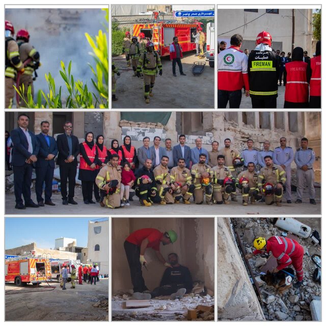 برگزاری مانور پدافند غیرعامل در بافت تاریخی بوشهر برگزاری مانور پدافند غیرعامل در بافت تاریخی بوشهر