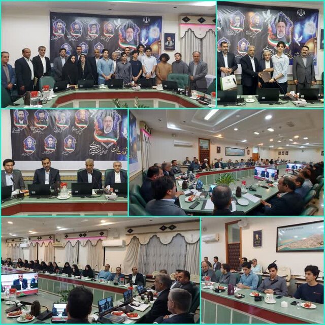 تجلیل از دانشآموزان برتر در المپیادهای علمی کشوری در بوشهر تجلیل از دانشآموزان برتر در المپیادهای علمی کشوری در بوشهر