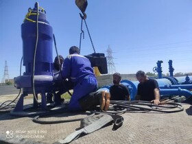 تعمیر ایستگاه پمپاژ اصلی فاضلاب بوشهر به پایان رسید